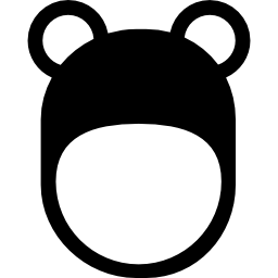 sombrero de oso icono