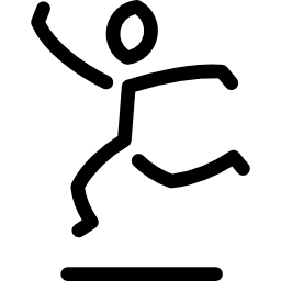 Jumping icon