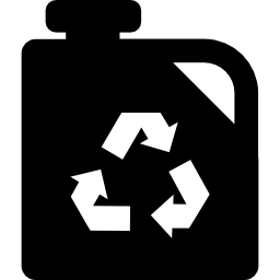 olie recyclen icoon