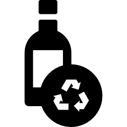recycler la bouteille Icône