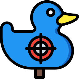 Shoot duck icon