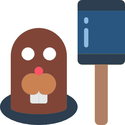 Whack a mole icon