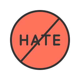 Нет ненависти иконка