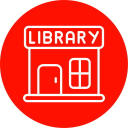 biblioteka ikona