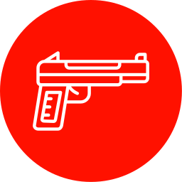 pistola icono