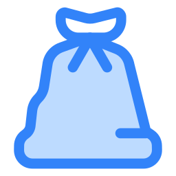 Trash bag icon