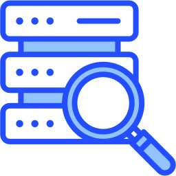 Data searching icon