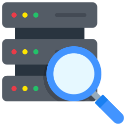 Data searching icon