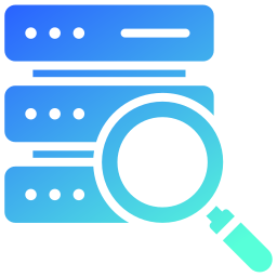 Data searching icon