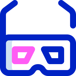 3d glasses icon