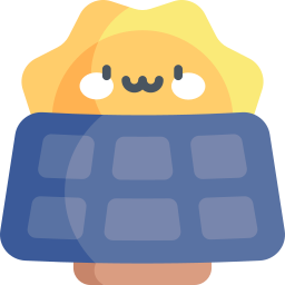 Solar panel icon