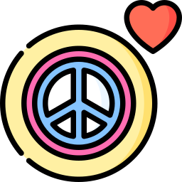 hippie icono