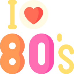 años 80 icono