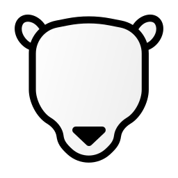 oso polar icono