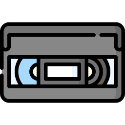 cassette vidéo Icône