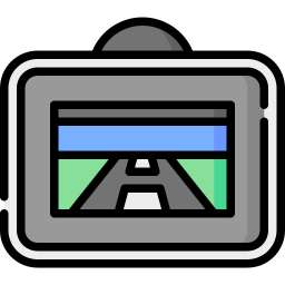 navegador gps icono