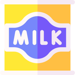 latte in polvere icona