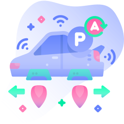 Auto parking icon