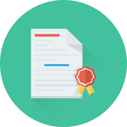 Certificate icon