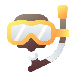 Diving mask icon