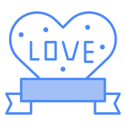 odznaka miłości ikona