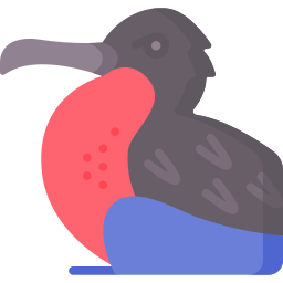 pájaro de fragata icono