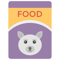 la nourriture pour animaux Icône