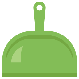 Dust pan icon