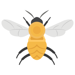 abeja icono