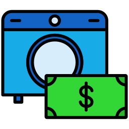 Money laundering icon