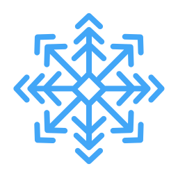 sneeuwvlokken icoon