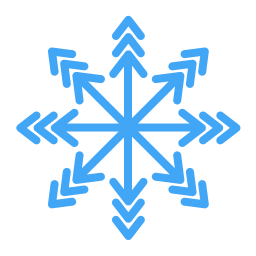 Снежинки иконка