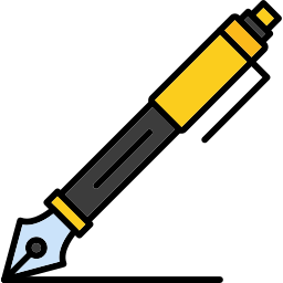 Перьевая ручка иконка