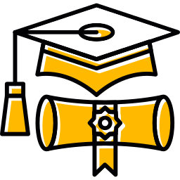 Graduation cap icon