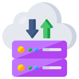 Cloud server icon