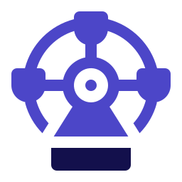 Ferris wheel icon