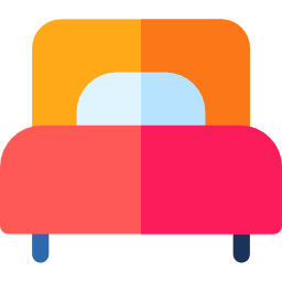 Single bed icon