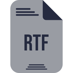 rtf Ícone