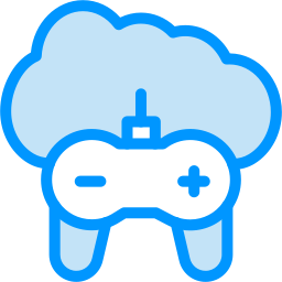 Cloud gaming icon