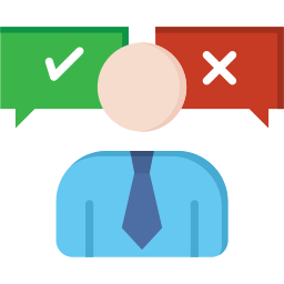 Decision making icon