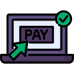 Online payment icon