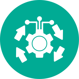 Data processing icon