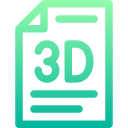 3d file icon