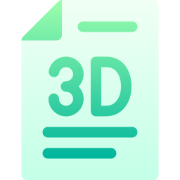 3d-bestand icoon