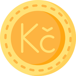 tschechische koruna icon