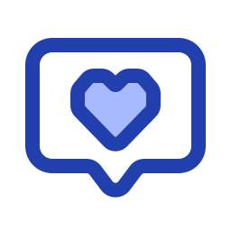 Love message icon