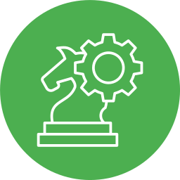 Digital strategy icon