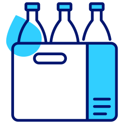 Bottle carrier icon