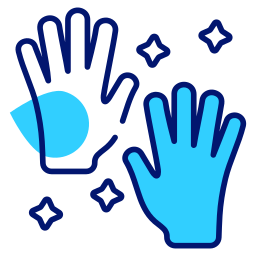 guantes icono