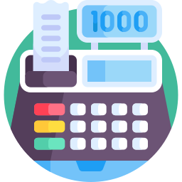 Cash register icon